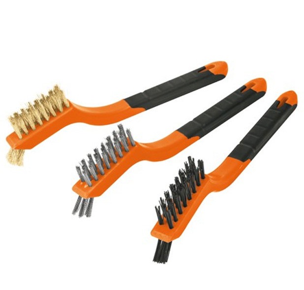 JGO CEPILLO ALAMBRE C/MANGO 10652 TRUPER