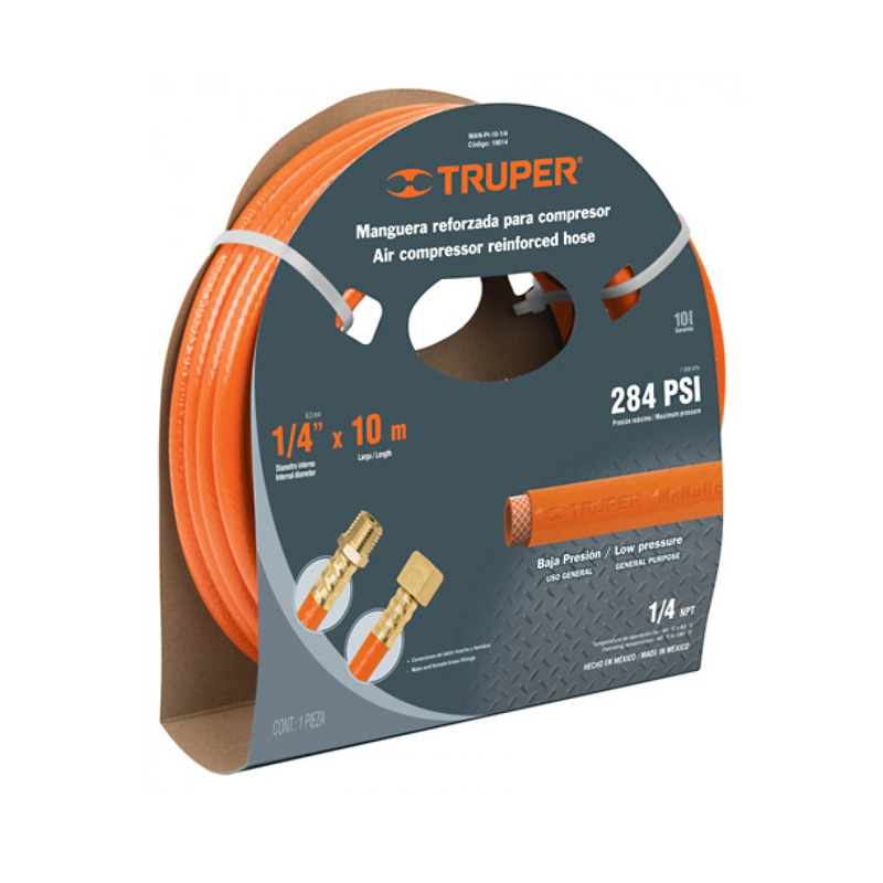 MANGUERA COMPRESOR 1/4X15MTS 19015 TRUPER