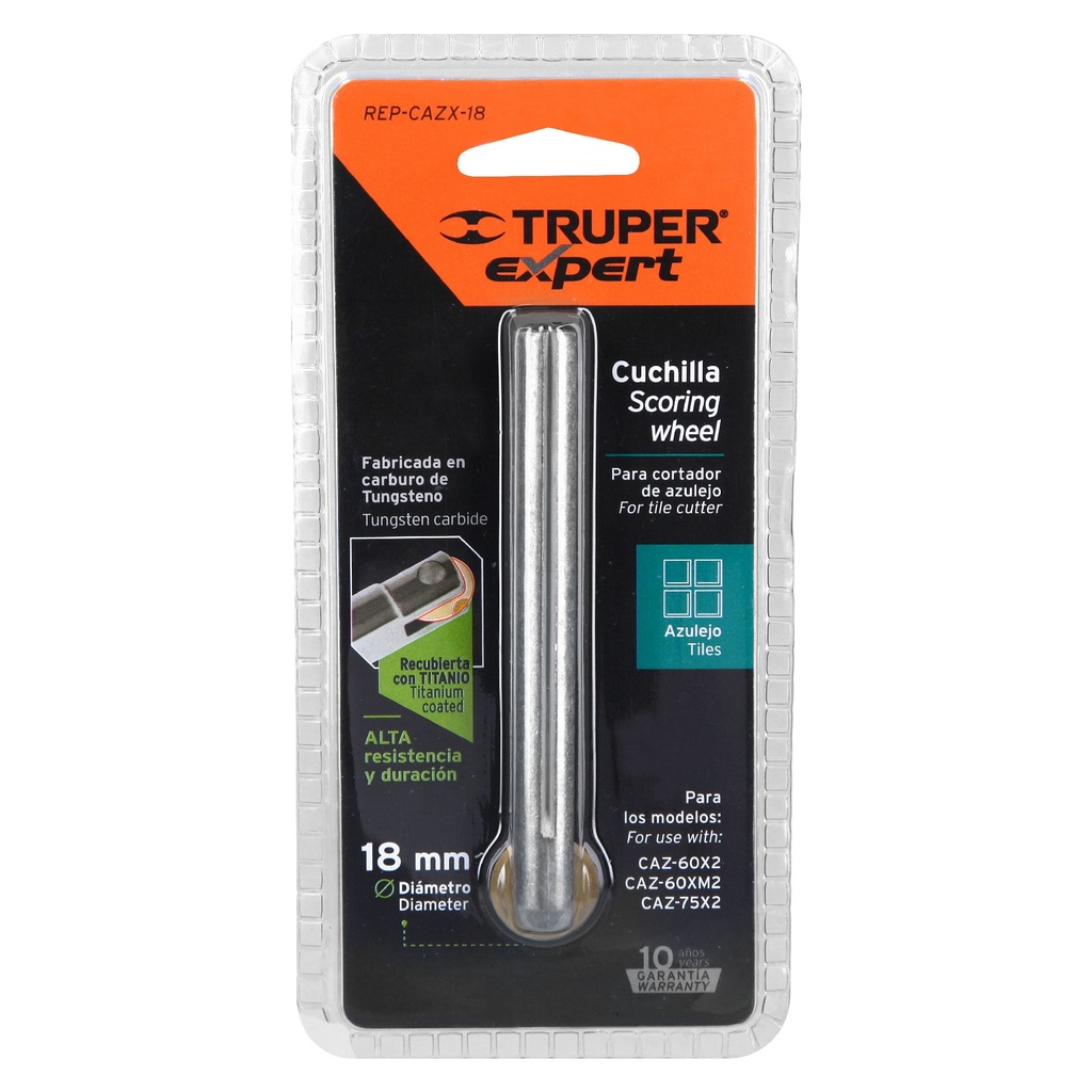 REP CORTADORA 43X18MM CERAMICO/AZULEJO 15832 TRUPER
