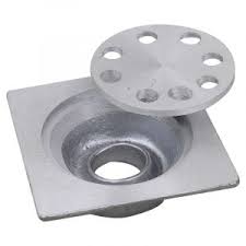 REPOSADERA 6X6 ALUMINIO NAC