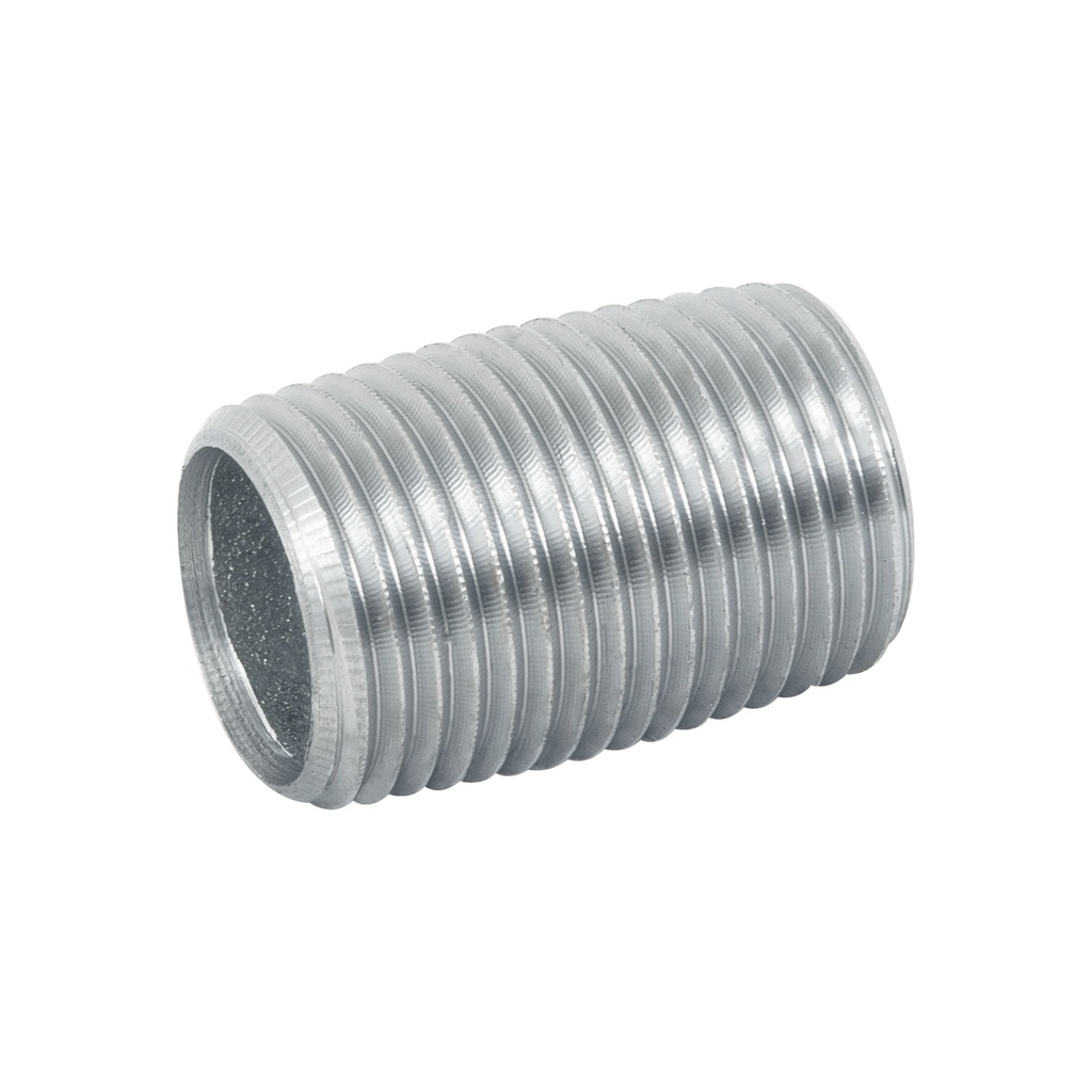 NIPLE 1/2 CORRIDO GALVANIZADO/47536 FIERO