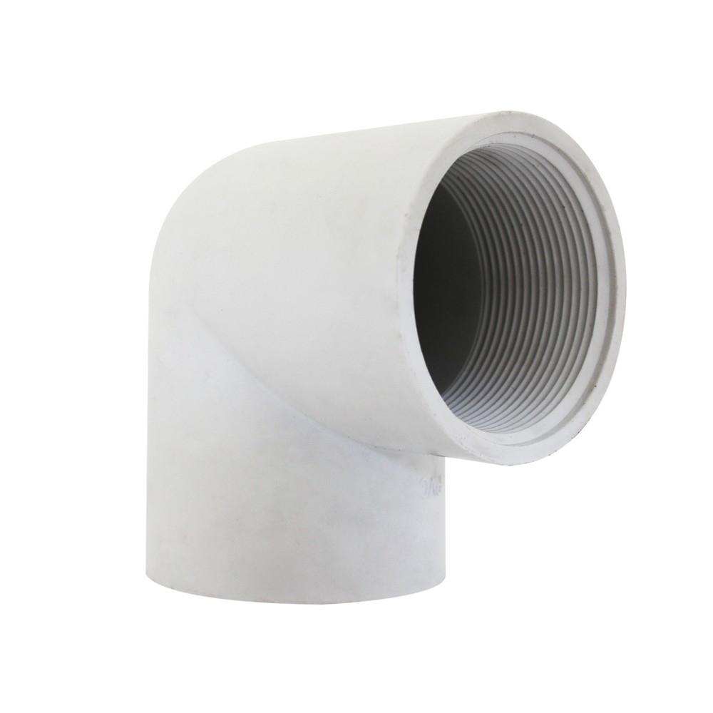 CODO 1 1/4 C/ROSCA A 90 PVC