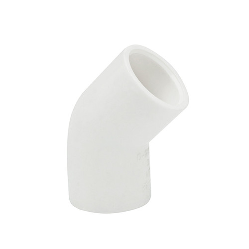 CODO 1/2  45 § LISO PVC 01015