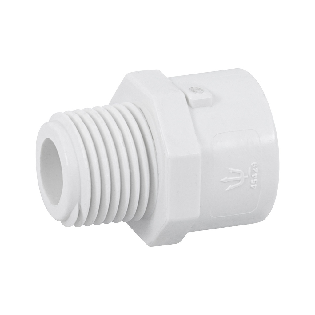 ADAPTADOR MACHO 1/2 PVC 01061