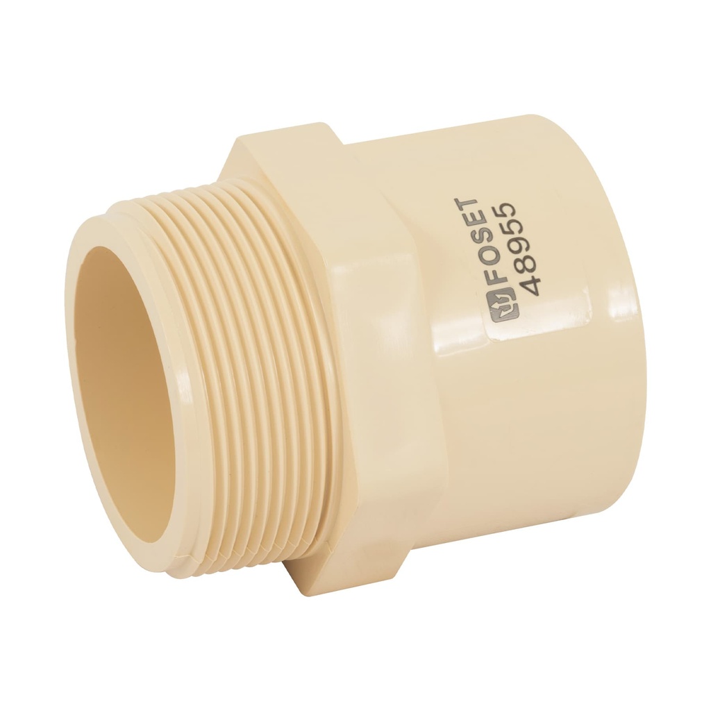 ADAPTADOR MACHO 3/4 CPVC 45099 FOSET