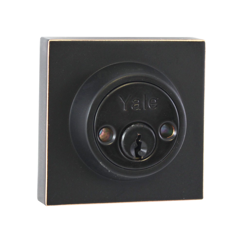CHAPA SEGUDIRAD CUADRADA LLAVE LLAVE NEGRA 11284 YALE