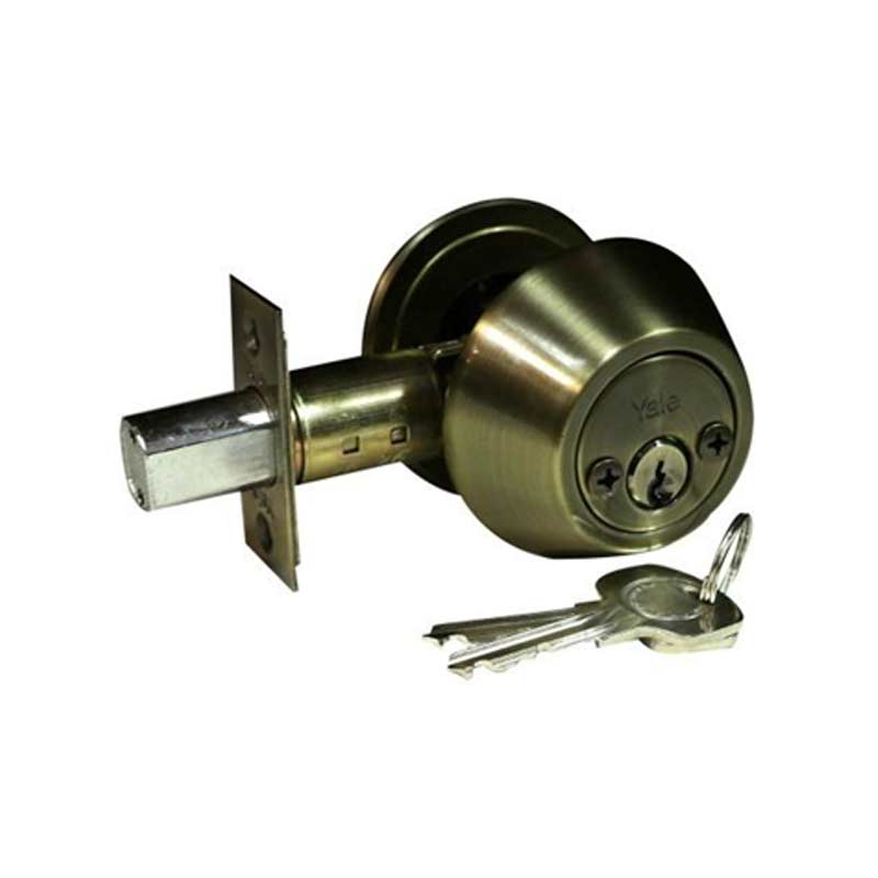 CHAPA SEGURIDAD LLAVE MARIPOSA BRONCE 8945 US5 KENT YALE