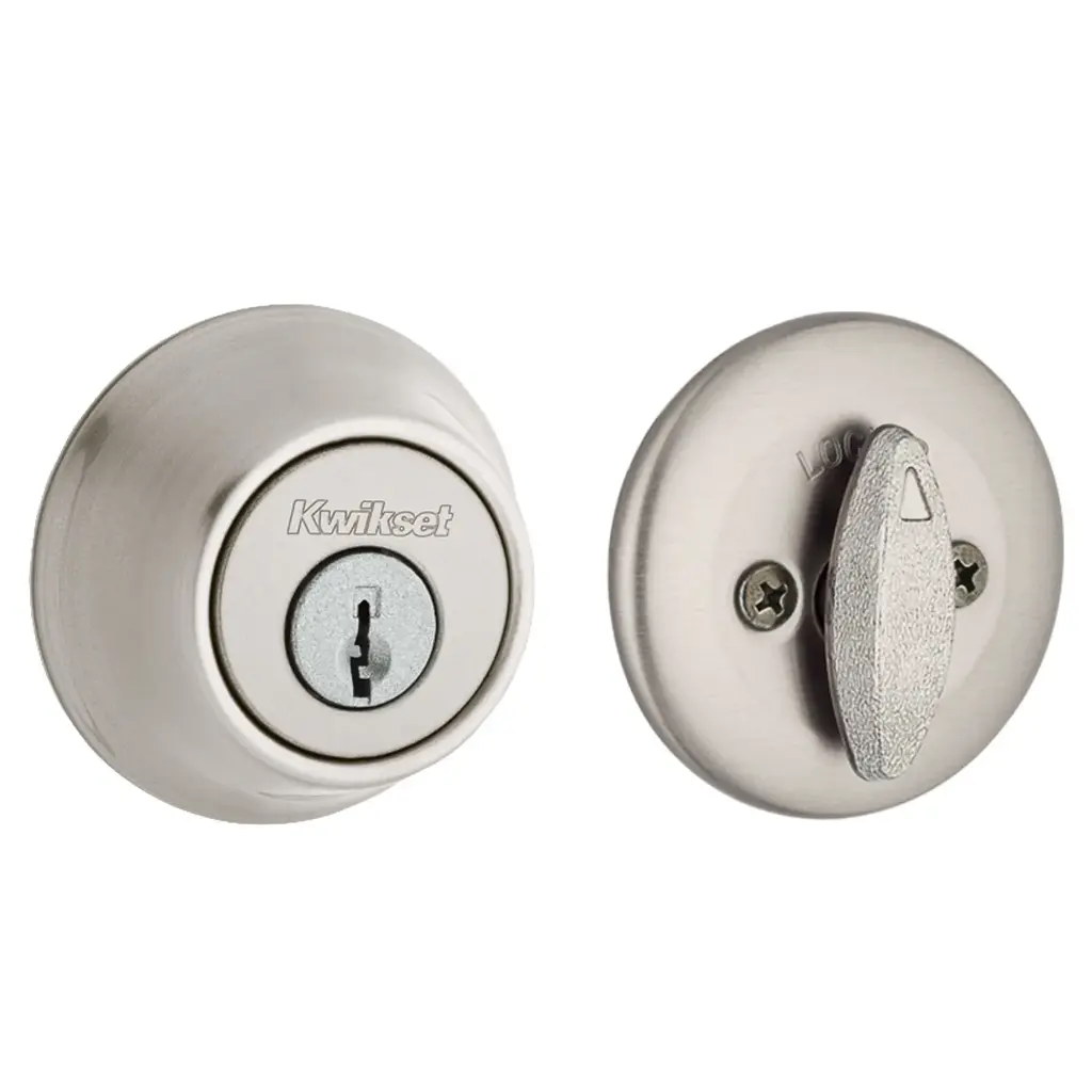 CHAPA SEGUDIRAD LLAVE MARIPOSA SATIN 660 US15 KWIKSET