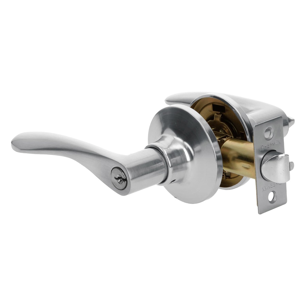 CHAPA MANECILLA DORMITORIO CROMO MATE 20036 HERMEX