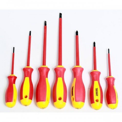 JGO DESARMADORES 1000V (7PZS) TC0240 TOOLCRAFT