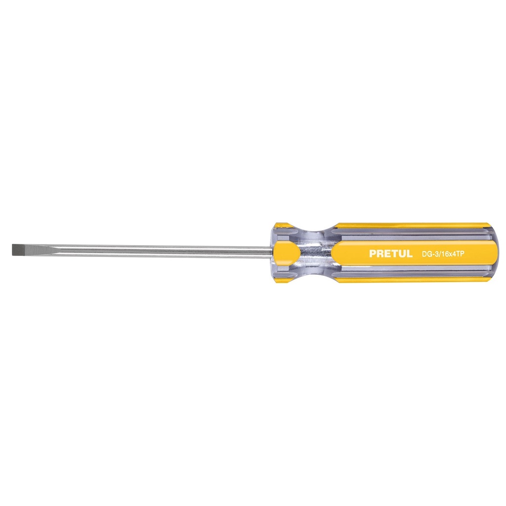 DESARMADOR CASTIGADERA 1/8X4  21464 PRETUL