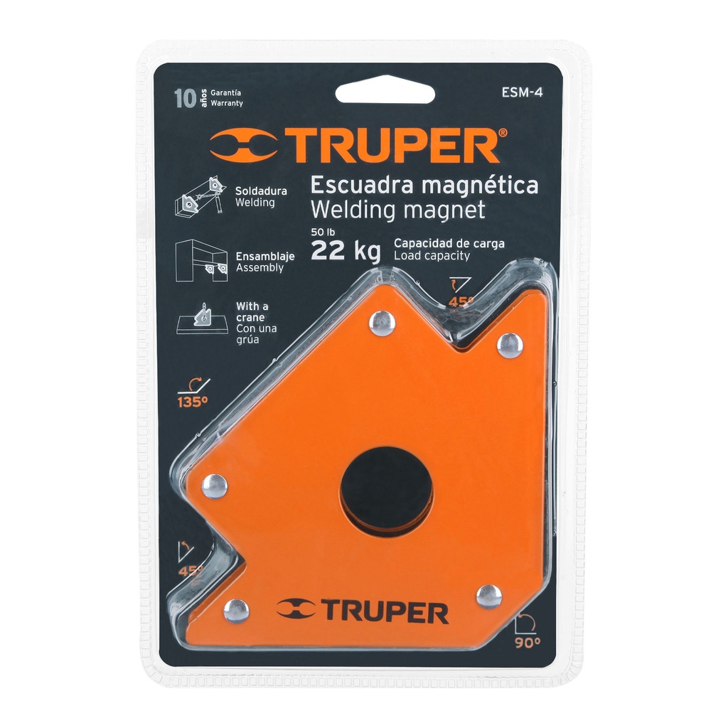ESCUADRA MAGNETICA SOLDAR 4  15407 TRUPER