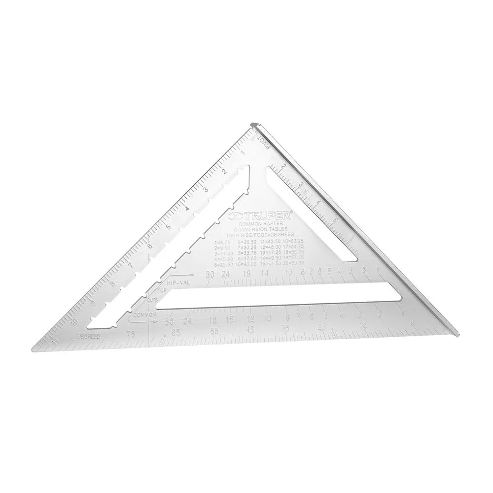 ESCUADRA TABLAYESO 12 ALUMINIO 15132 TRUPER