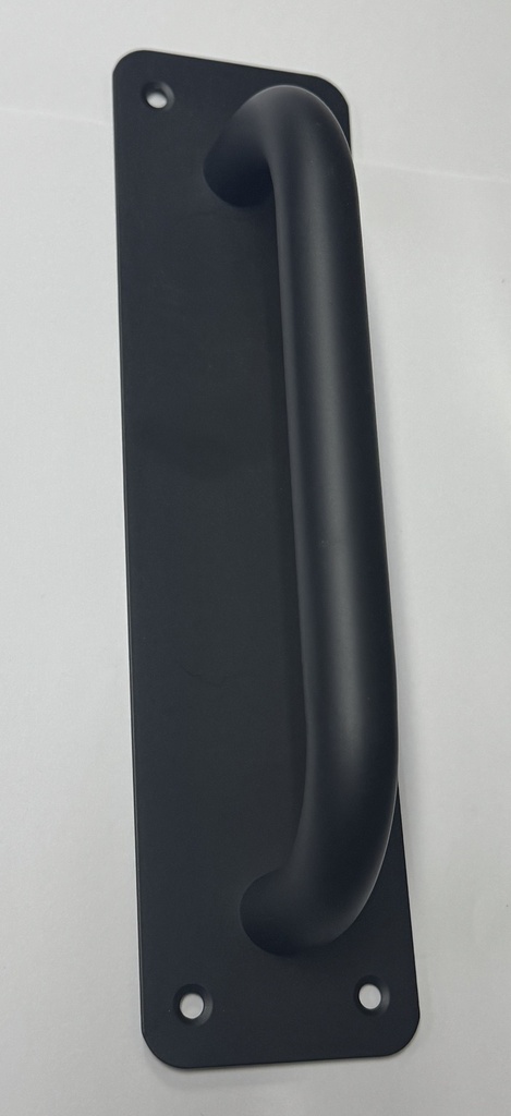 JALADOR PUERTA PLACA 7 1/2 NEGRA MA88110K