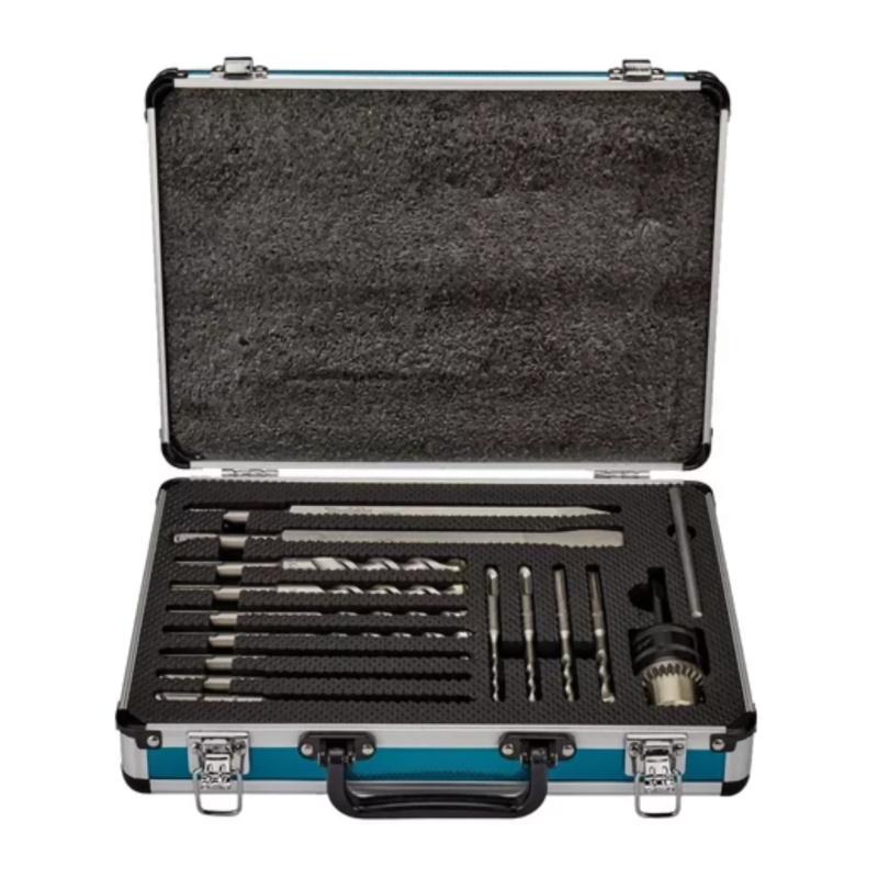 JGO BROCA/CINCEL/PTA/MANDRIL SDS PLUS 14 PZS D71205 MAKITA