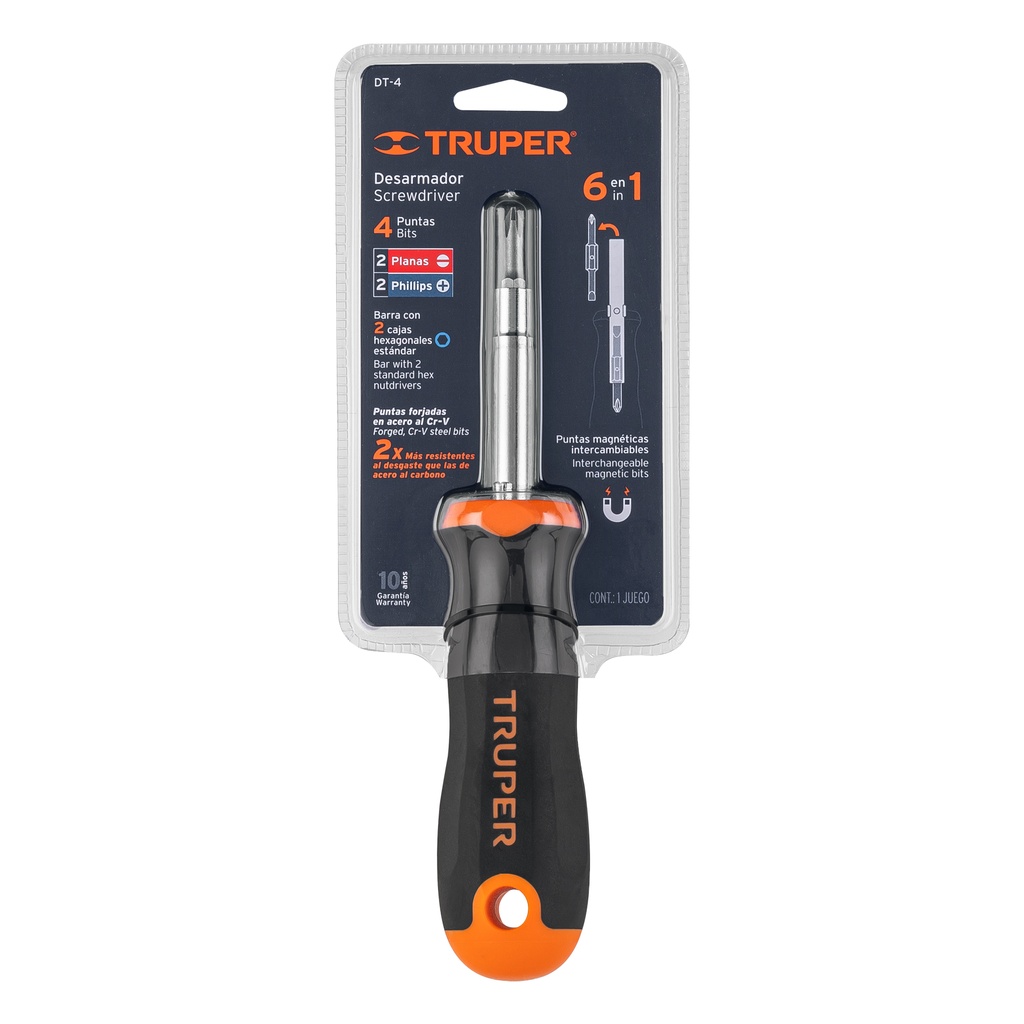 DESARMADOR 6 EN 1  14200 TRUPER