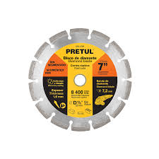 DISCO DIAMANTE 7 DENTADO 27033 PRETUL