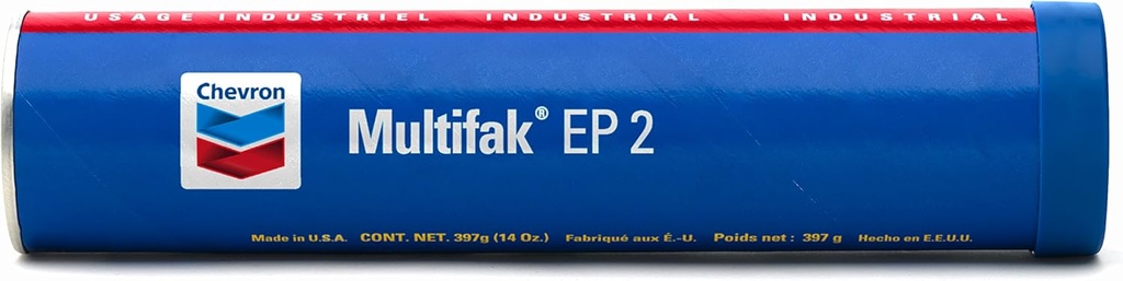 CARTUCHO GRASA MULTIUSO AMARILLO MULTIFAK CHEVRON