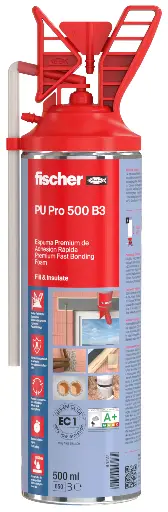 [100-110] ESPUMA POLIURETANO 500ML 94727 FISCHER