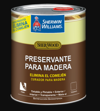 [100-200] 1/4 PRESERVANTE P/MADERA PINTABLE SHERWIN WILLIAMS