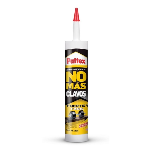 [100-23] CARTUCHO NO MAS CLAVOS 353GR BLANCO PATTEX 