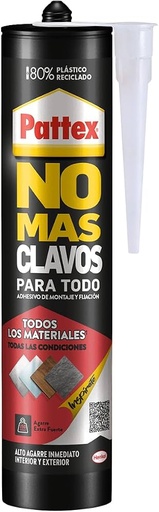 [100-26] PATTEX NO MAS CLAVOS 446 GRS BLANCO INTERIOR/EXTERIOR