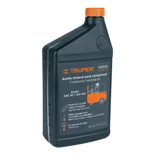 [100-84] ACEITE COMPRESOR 946ML 32OZ 102533 TRUPER