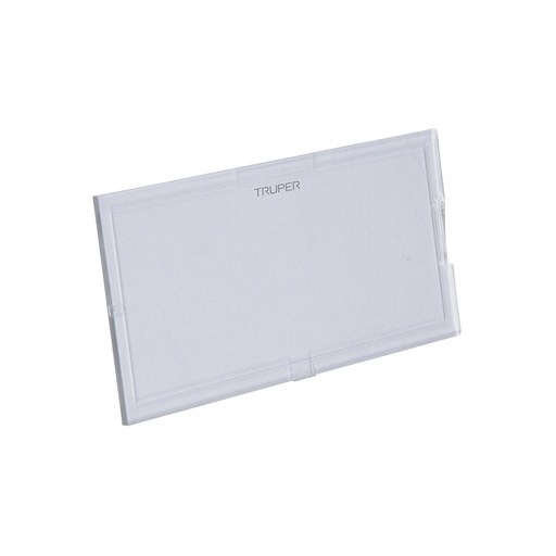 [112-5] VIDRIO CARETA PLASTICO TRANSPARENTE 2X4 1/4   14278 TRUPER