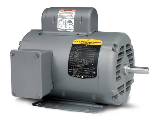 [116-5] MOTOR 1 HP ABIERTO L1310 1725RPM EJE 5/8 BALDOR