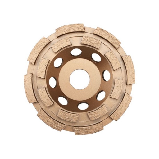 [127-120] COPA DIAMANTE 4 1/2 PULIR CONCRETO DOBLE 8703121 EXTOL