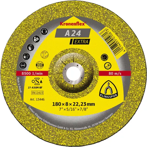 [127-170] DISCO PULIR MTL 5X7/8  188466 KRONENFLEX