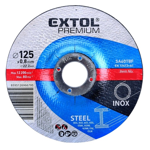 [127-46] DISCO PULIR MTL 5" EXTOL 8808605