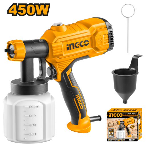 [131-32] PISTOLA PINTAR PULVERIZADORA ELECTRICA 650 WATTS 79779 TOLSEN