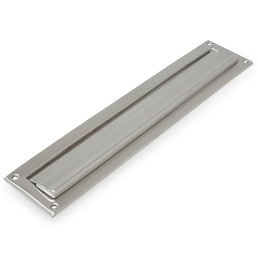 [133-10] PLACA BUZON 13 INOX 2 AMIG