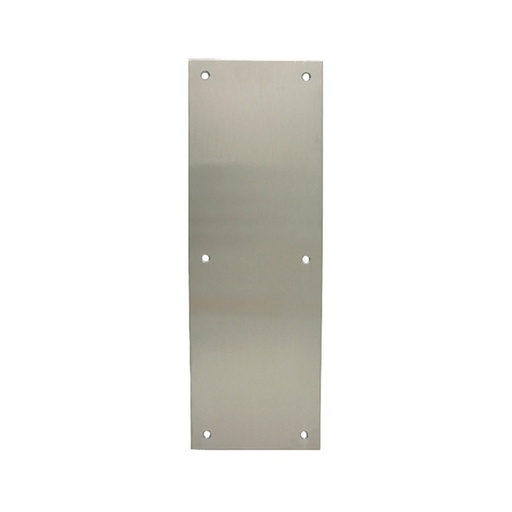 [133-22] PLACA PUERTA 4X12 INOX F01247 BEST VALUE