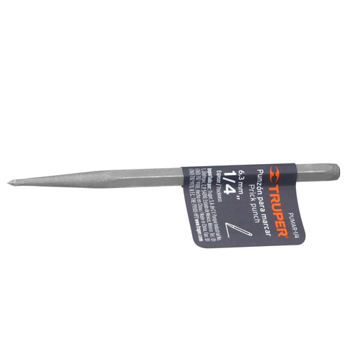[143-2] PUNZON CENTRO 1/4X4 3/4  12224 TRUPER