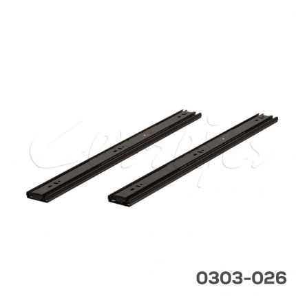 [155-168] RIEL EXTENSIBLE 24  NEGRO/GALV 0303-026 CERRAJE