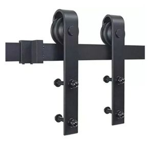 [155-172] RIEL PUERTA GRANERO 2MTS C/RODOS 220 LBS 0808-008 CERRAJES