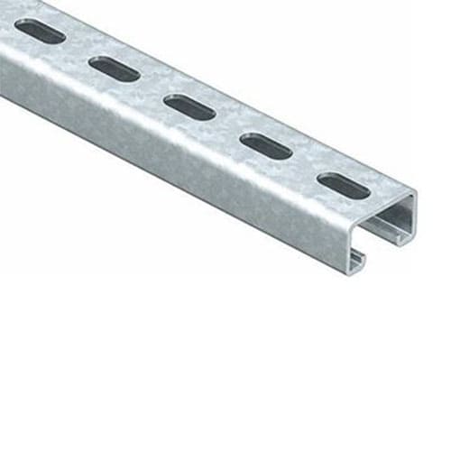 [155-80] RIEL UNICANAL LISO/PERFORADO 4X2X3MTS