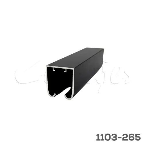 [155-90] RIEL CLOSET SUPER PESADO 2MTS 176 LBS 1103-265 CERRAJES 