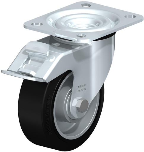 [156-43] RODO 4 HULE GIRATORIO C/FRENO 70KG BLICKLE 