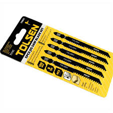 [166-10] JGO SIERRA CALADORA MADERA 5PZS 76801 TOLSEN