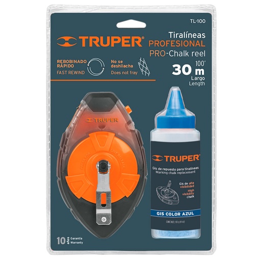 [176-2] JGO TIZA 4 ONZ 30MTS 100 PIES 18575 TRUPER