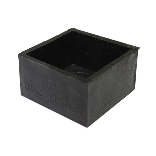 [179-24] TACO CUADRADO 1 1/2X1 1/2 HULE NAC