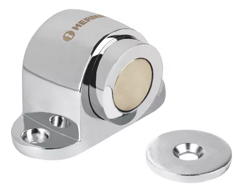 [194-60] TOPE PUERTA MAGNETICO CROMO 43782 HERMEX