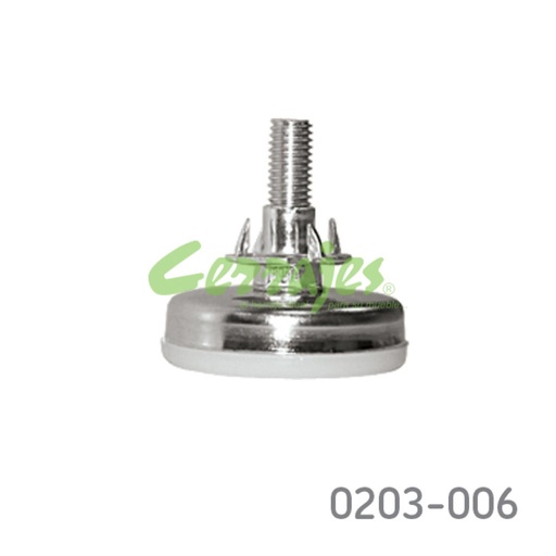 [204-16] JGO NIVELADOR D-43MM CROMO (4PZS) 0203-008 CERRAJES