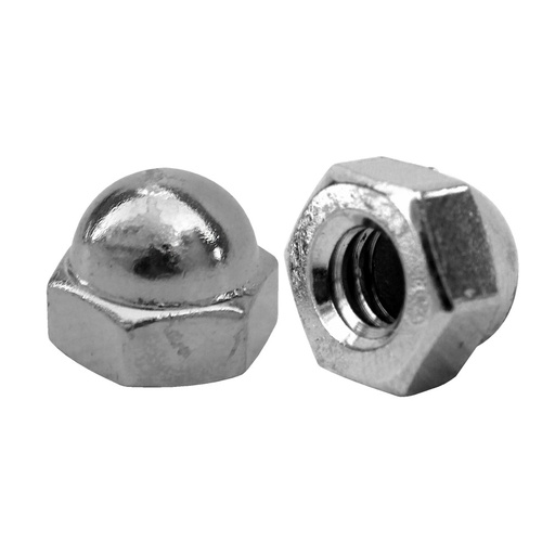 [209-60] TUERCA CIEGA 1/4 GALVANIZADA CH