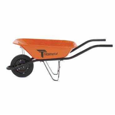 [218-25] CARRETILLA MANO RUEDA HULE TRANSMETAL