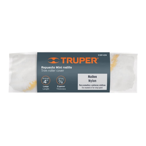 [24-32] FELPA MINI RODILLO 4X3/8 (2 UNI) 13911 TRUPER