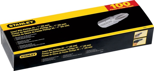 [240-350] PUNTA 2 X 1  68-077 STANLEY